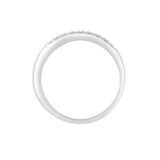 Stylish Diamond and Platinum Men's Finger Band - Image 3 - GEMHUB