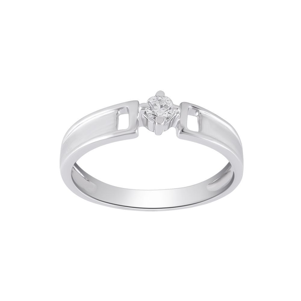 Designer Diamond and Platinum Finger Ring - Image 2 - GEMHUB
