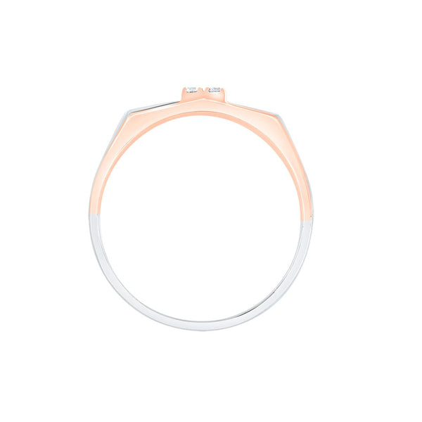 Stunning Geometric Diamond Men's Finger Band - Image 3 - GEMHUB