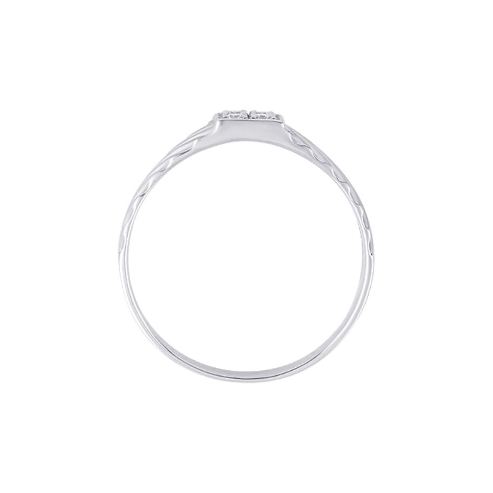 Classic Men's Diamond Platinum Finger Ring - Image 3 - GEMHUB