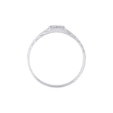 Classic Men's Diamond Platinum Finger Ring - Image 3 - GEMHUB