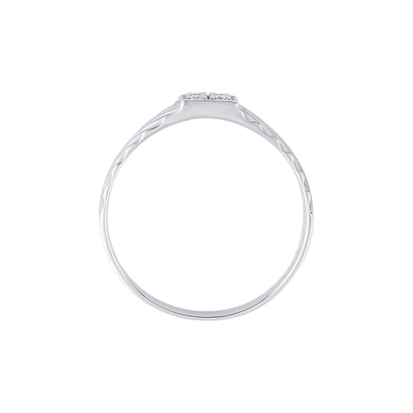 Classic Men's Diamond Platinum Finger Ring - Image 3 - GEMHUB