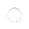 Glittering Diamond Rose Gold and Platinum Men's Finger Ring - Image 2 - GEMHUB