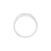 Luxurious Diamond Rose Gold and Platinum Men's Finger Band - Image 2 - GEMHUB