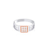 Classic Men's Glossy Diamond Finger Ring - Image 2 - GEMHUB