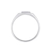 Regal Diamond and Platinum Men's Finger Band - Image 3 - GEMHUB
