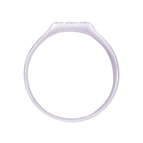 Square Design Diamond and Platinum Men's Finger Band - Image 3 - GEMHUB