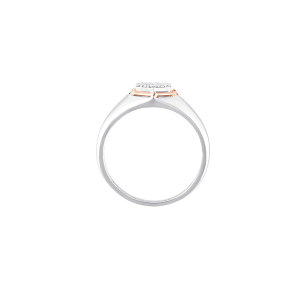 Cherished Platinum and Diamond Men's Finger Band - Image 3 - GEMHUB