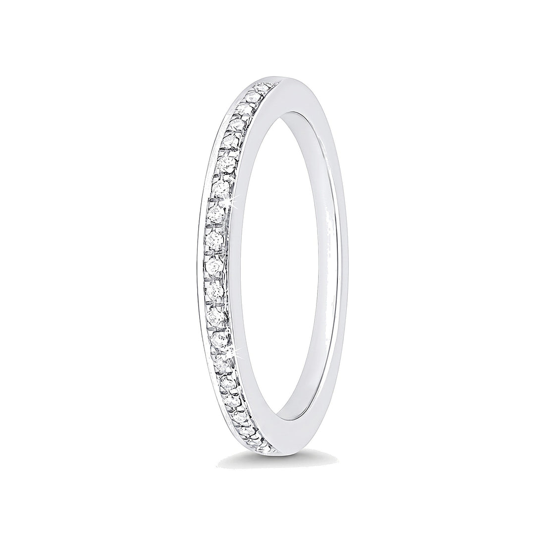 Contemporary Platinum Diamond Ring - 950Pt Platinum - GEMHUB