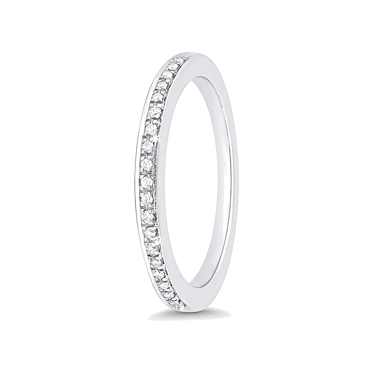 Contemporary Platinum Diamond Ring - 950Pt Platinum - GEMHUB