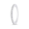 Contemporary Platinum Diamond Ring in 950Pt Platinum