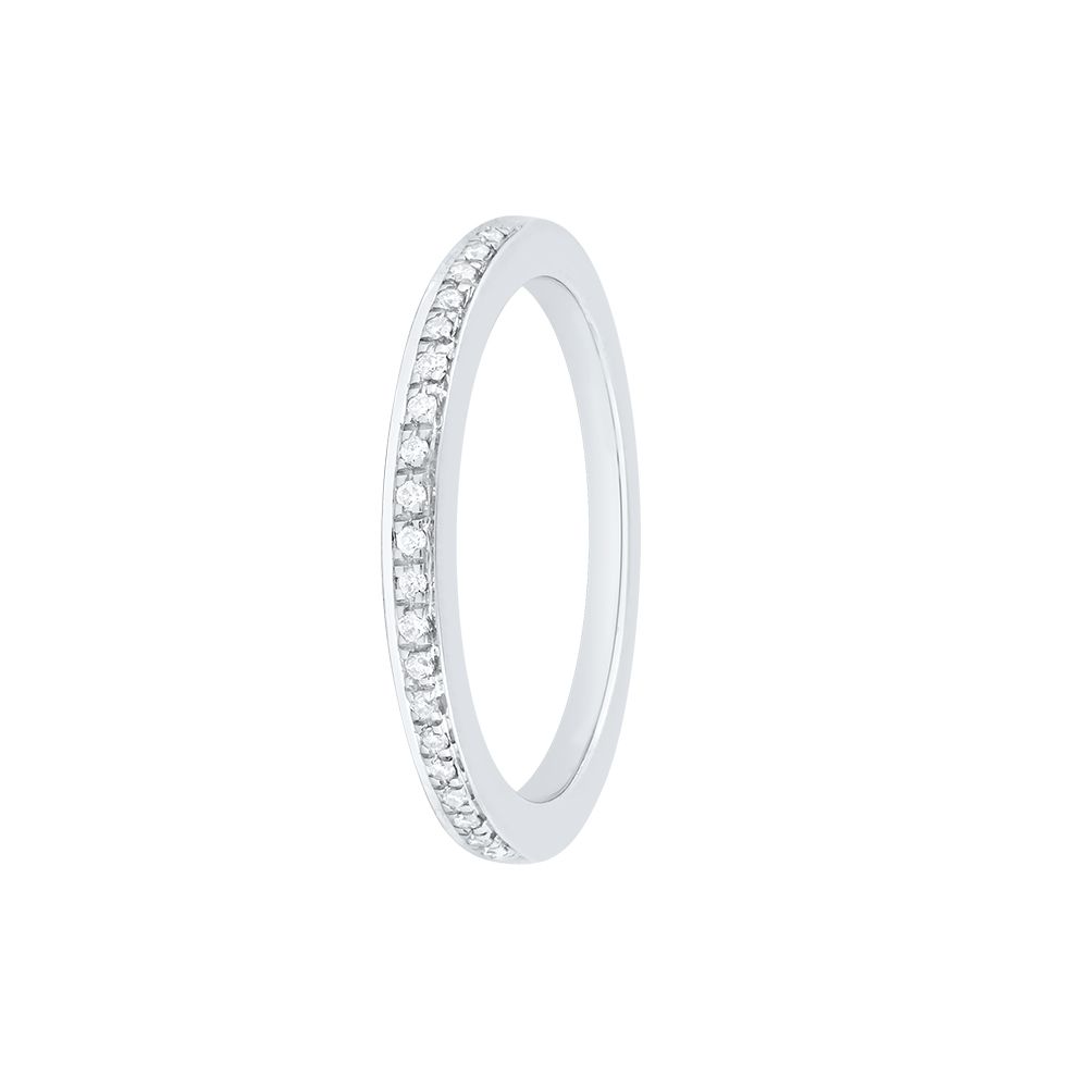 Contemporary Platinum Diamond Ring - 950Pt Platinum - GEMHUB