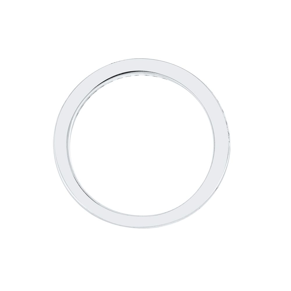 Contemporary Platinum Diamond Ring - Image 3 - GEMHUB
