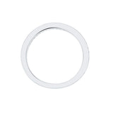 Contemporary Platinum Diamond Ring - Image 3 - GEMHUB