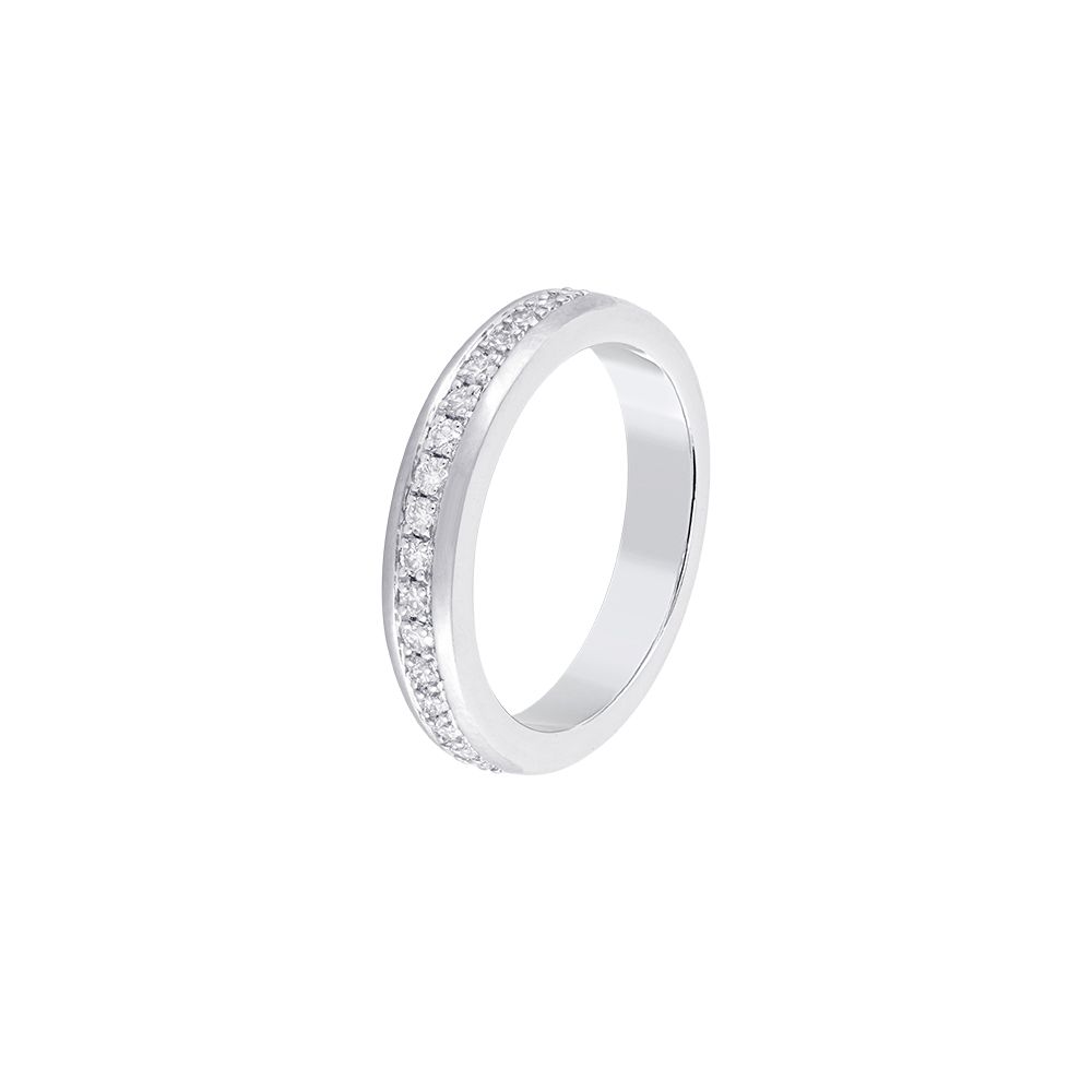 Eternity Design Diamond Finger Band - 950Pt Platinum - GEMHUB