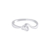 Gracious Platinum and Diamond Finger Ring - Image 2 - GEMHUB