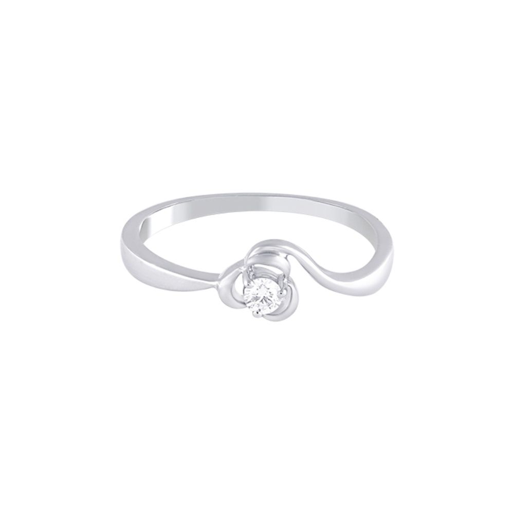 Gracious Platinum and Diamond Finger Ring - Image 2 - GEMHUB
