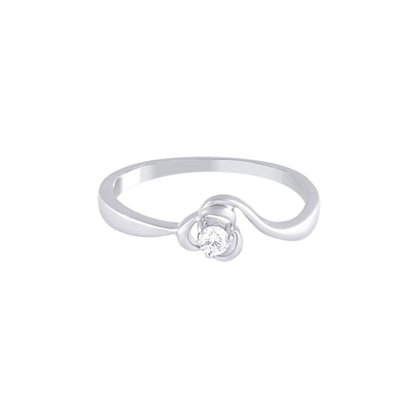 Gracious Platinum and Diamond Finger Ring - Image 2 - GEMHUB