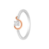 Brilliant Diamond and Platinum Finger Ring - 950Pt Platinum - GEMHUB