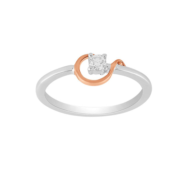 Brilliant Diamond and Platinum Finger Ring - Image 2 - GEMHUB