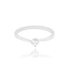 Keepsake Platinum and Diamond Finger Ring - Image 2 - GEMHUB