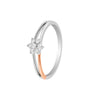 Diamond Embellished Nakshatra Finger Ring - 950Pt Platinum - GEMHUB