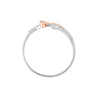 Chic Diamond and Platinum Finger Ring - Image 3 - GEMHUB