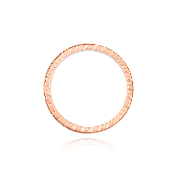 Lustrous Dual Metal Platinum Ring - Image 2 - GEMHUB
