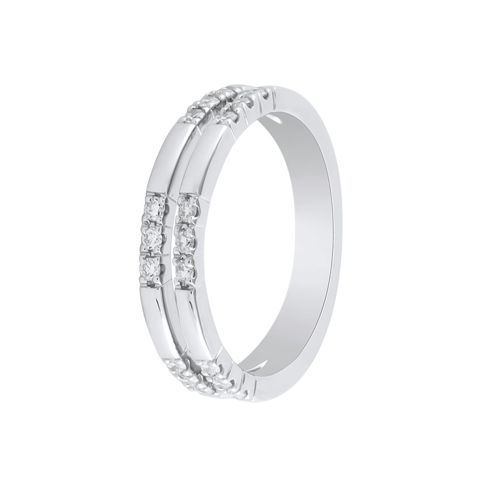 Classic Diamond Platinum Ring - 950Pt Platinum - GEMHUB
