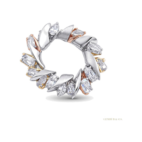 Mahi Signature Platinum Ring For Men – white background main image