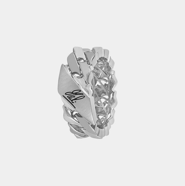 Mahi Signature Platinum Ring For Men - 950Pt Platinum - GEMHUB