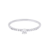 Pure Elegance Platinum Diamond Ring - Image 3 - GEMHUB