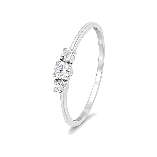 Serenity Solitaire Platinum Diamond Ring - 950Pt Platinum - GEMHUB