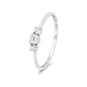 Serenity Solitaire Platinum Diamond Ring in 950Pt Platinum