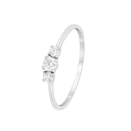 Serenity Solitaire Platinum Diamond Ring - 950Pt Platinum - GEMHUB