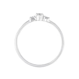 Serenity Solitaire Platinum Diamond Ring - Image 2 - GEMHUB