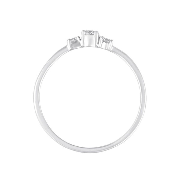 Serenity Solitaire Platinum Diamond Ring - Image 2 - GEMHUB