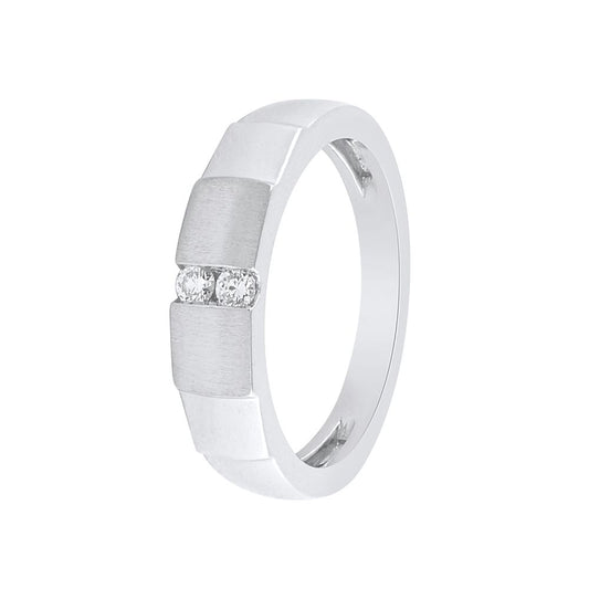 Sleek Platinum Ring For Men - 950Pt Platinum - GEMHUB