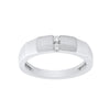 Sleek Platinum Ring For Men - Image 2 - GEMHUB