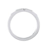 Sleek Platinum Ring For Men - Image 3 - GEMHUB
