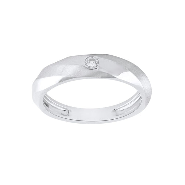 Resilient Platinum Ring For Men - Image 2 - GEMHUB