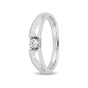 Classy Platinum and White Gold Band