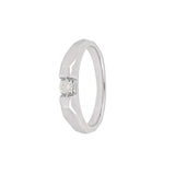 Classy Platinum and White Gold Band - 950Pt Platinum - GEMHUB