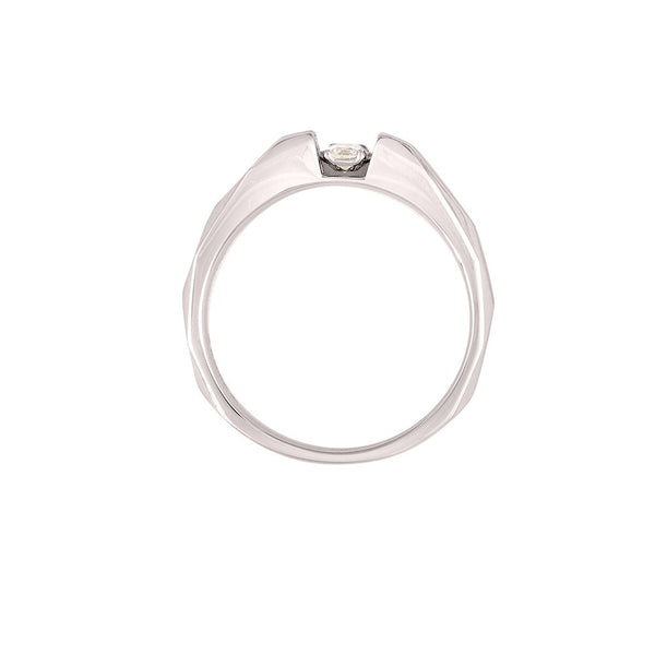 Classy Platinum and White Gold Band - Image 3 - GEMHUB