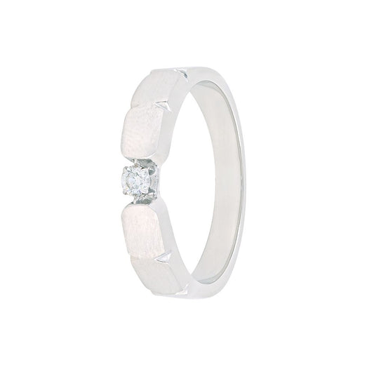Sophisticated Platinum and Diamond Men's Band - 950Pt Platinum - GEMHUB