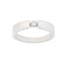 Sophisticated Platinum and Diamond Men's Band - Image 2 - GEMHUB