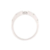Sophisticated Platinum and Diamond Men's Band - Image 3 - GEMHUB