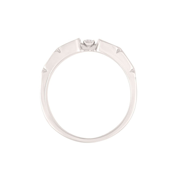 Sophisticated Platinum and Diamond Men's Band - Image 3 - GEMHUB