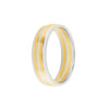 Lavish Dual Metal Platinum Ring - 950Pt Platinum - GEMHUB