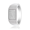 Diamond Sparkle Ring - 950Pt Platinum - GEMHUB